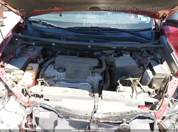2T3ZFREV4JW448396 2018 TOYOTA RAV4 Red Rear view