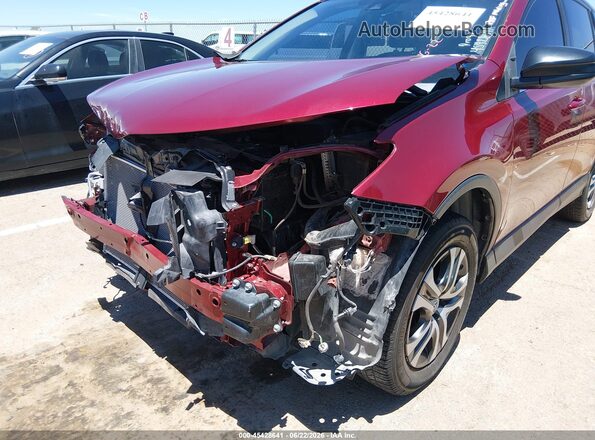 2T3ZFREV4JW448396 2018 TOYOTA RAV4 Red Front view