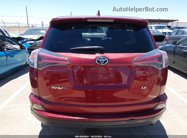 2T3ZFREV4JW448396 2018 TOYOTA RAV4 Red 