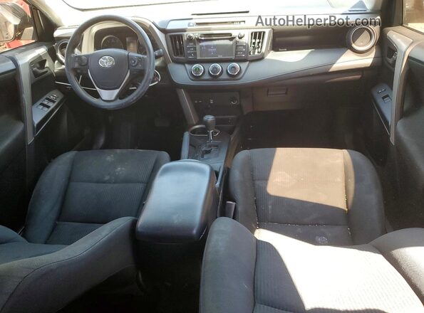 2T3ZFREV4JW449855 2018 TOYOTA RAV4 Black Widok deski rozdzielczej