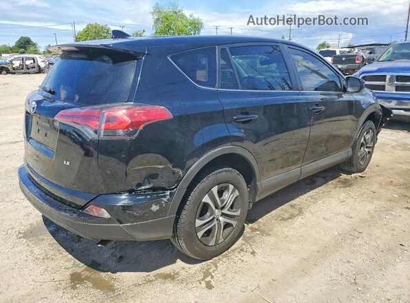 2T3ZFREV4JW449855 2018 TOYOTA RAV4 Black Tył prawy