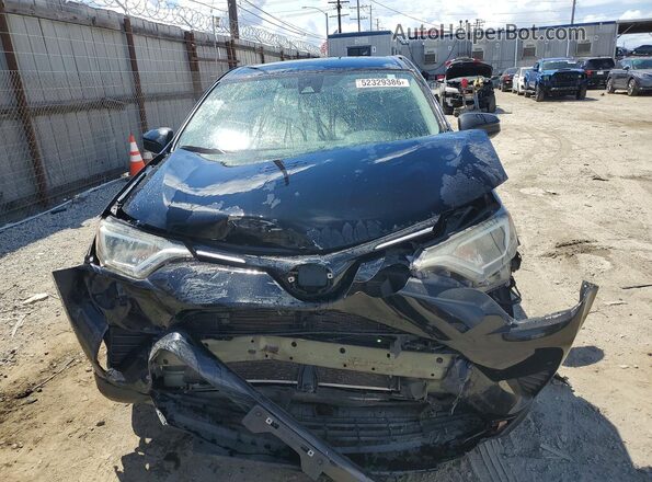 2T3ZFREV4JW449855 2018 TOYOTA RAV4 Black Widok z przodu