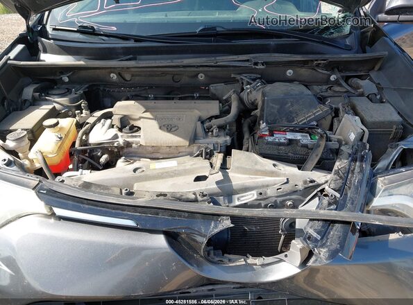 2T3ZFREV4JW459558 2018 TOYOTA RAV4 Gray უკანა ხედი