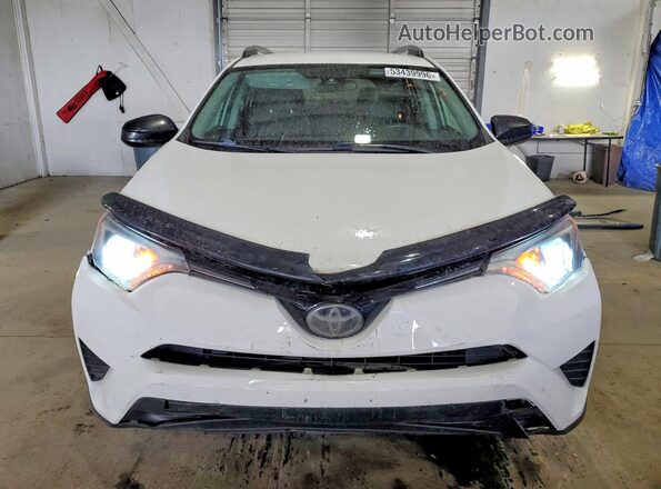 2T3ZFREV4JW489997 2018 TOYOTA RAV White Front view