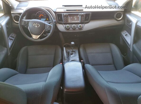 2T3ZFREV5GW271401 2016 TOYOTA RAV4 Gray Dashboard view