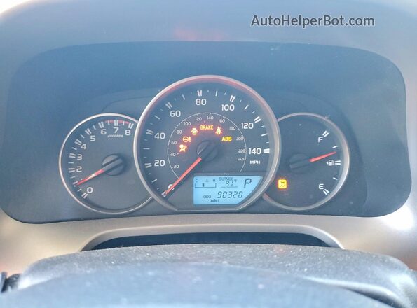 2T3ZFREV5GW271401 2016 TOYOTA RAV4 Gray Instrument cluster view