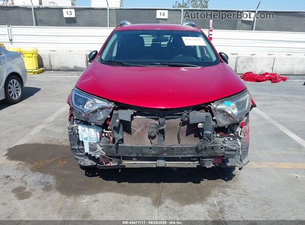 2T3ZFREV5GW287212 2016 TOYOTA RAV4 Red Դիմացի տեսք