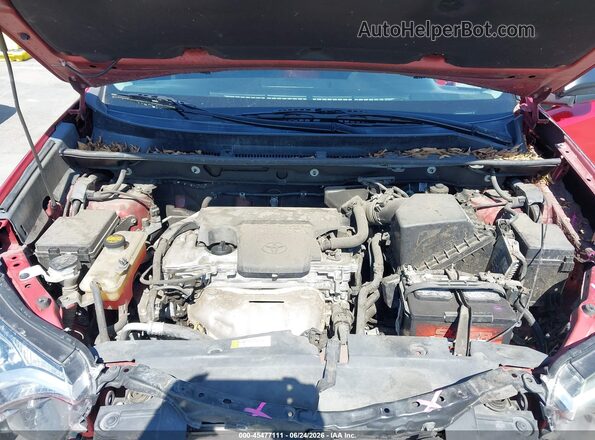 2T3ZFREV5GW287212 2016 TOYOTA RAV4 Red Հետևի տեսք