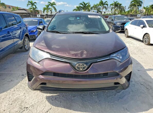 2T3ZFREV5JW445670 2018 TOYOTA RAV4 Purple 
