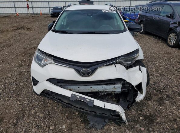 2T3ZFREV5JW469127 2018 TOYOTA RAV4 Белый Вид спереди