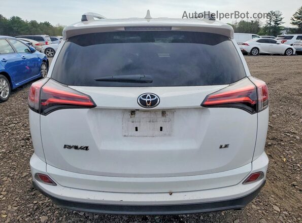 2T3ZFREV5JW469127 2018 TOYOTA RAV4 Белый Вид сзади