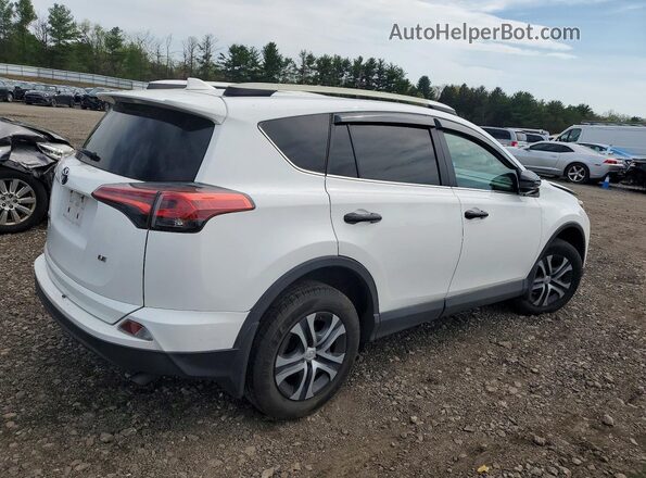 2T3ZFREV5JW469127 2018 TOYOTA RAV4 Белый Задняя правая четверть
