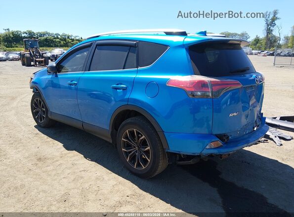 2T3ZFREV6GW272542 2016 TOYOTA RAV4 Blue Задня ліва чверть