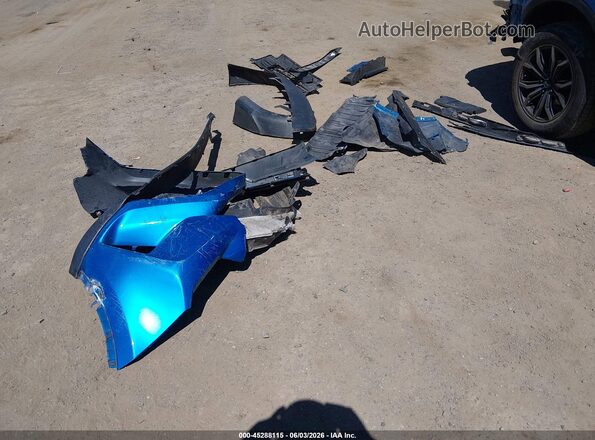 2T3ZFREV6GW272542 2016 TOYOTA RAV4 Blue Вид щитка приладів