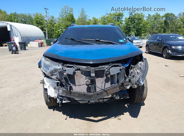 2T3ZFREV6GW272542 2016 TOYOTA RAV4 Blue Вид задньої частини салону