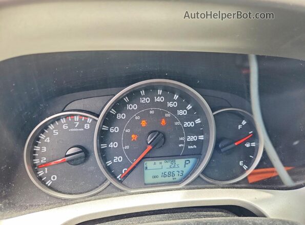 2T3ZFREV6GW310173 2016 TOYOTA RAV4 Black Instrument cluster view
