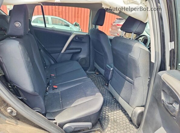 2T3ZFREV6GW310173 2016 TOYOTA RAV4 Black Rear interior view