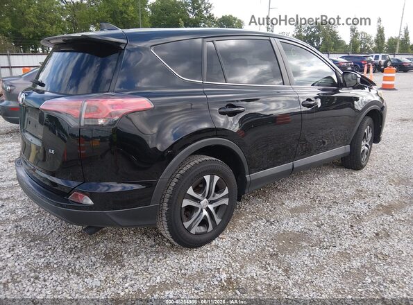 2T3ZFREV6JW460162 2018 TOYOTA RAV4 Black Tył prawy