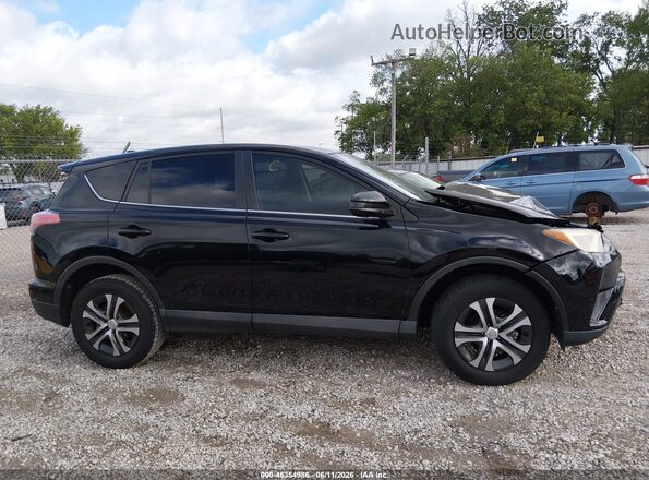 2T3ZFREV6JW460162 2018 TOYOTA RAV4 Black Widok deski rozdzielczej