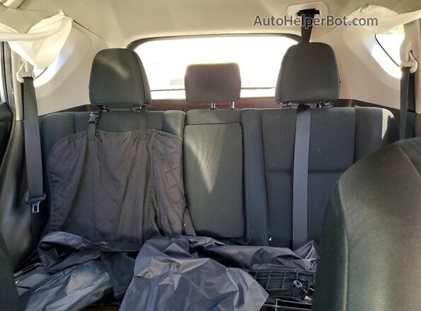 2T3ZFREV6JW469217 2018 TOYOTA RAV4 Silver უკანა სავარძლების ხედი