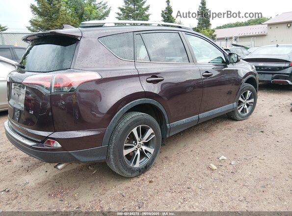 2T3ZFREV7GW267611 2016 TOYOTA RAV4 Purple Հետևի աջ