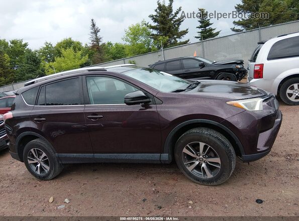 2T3ZFREV7GW267611 2016 TOYOTA RAV4 Purple Սալոնի հետևի տեսք