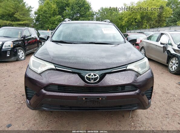 2T3ZFREV7GW267611 2016 TOYOTA RAV4 Purple Սարքավորումների վահանակի տեսք