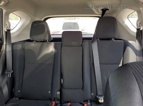 2T3ZFREV7GW300798 2016 TOYOTA RAV4 Silver Հետևի նստատեղերի տեսք