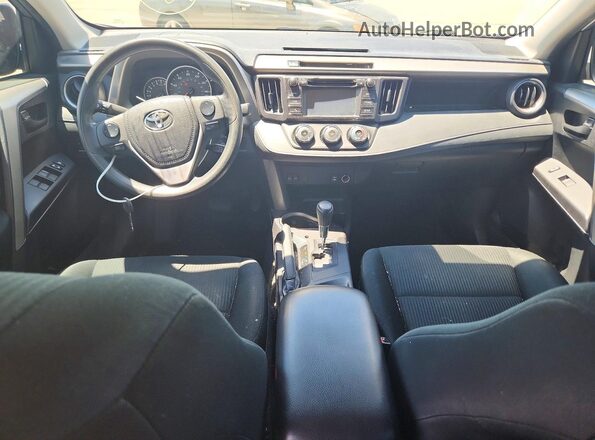 2T3ZFREV7GW300798 2016 TOYOTA RAV4 Silver Առջևի վահանակի տեսք