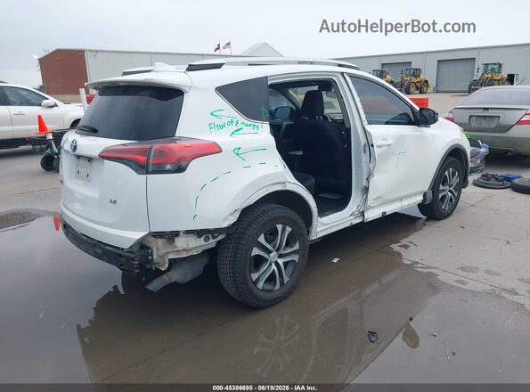 2T3ZFREV7GW309534 2016 TOYOTA RAV4 White უკანა მარჯვენა