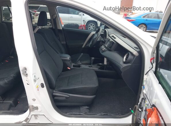 2T3ZFREV7GW309534 2016 TOYOTA RAV4 White წინა სალონის ხედი