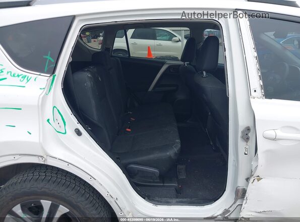 2T3ZFREV7GW309534 2016 TOYOTA RAV4 White VIN კოდის სტიკერის ხედი