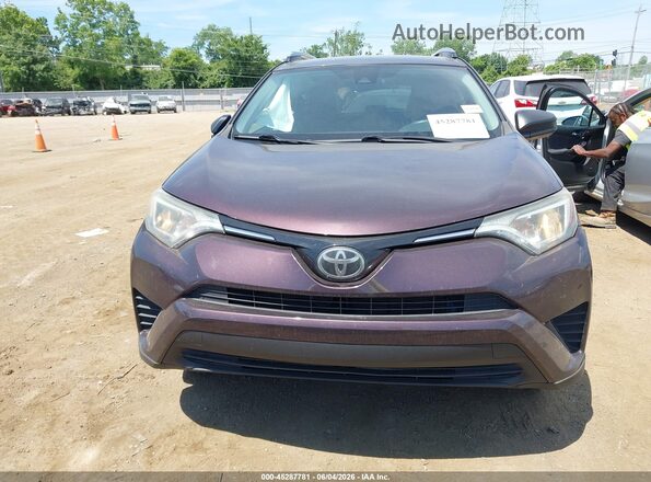 2T3ZFREV7HW356614 2017 TOYOTA RAV4 Purple Սարքավորումների վահանակի տեսք