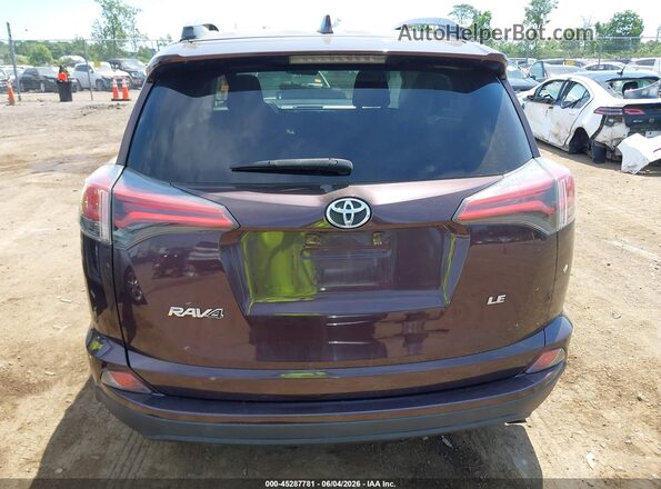 2T3ZFREV7HW356614 2017 TOYOTA RAV4 Purple 