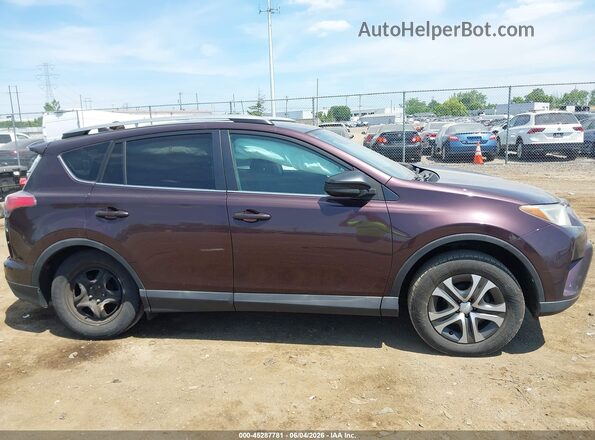 2T3ZFREV7HW356614 2017 TOYOTA RAV4 Purple Սալոնի հետևի տեսք