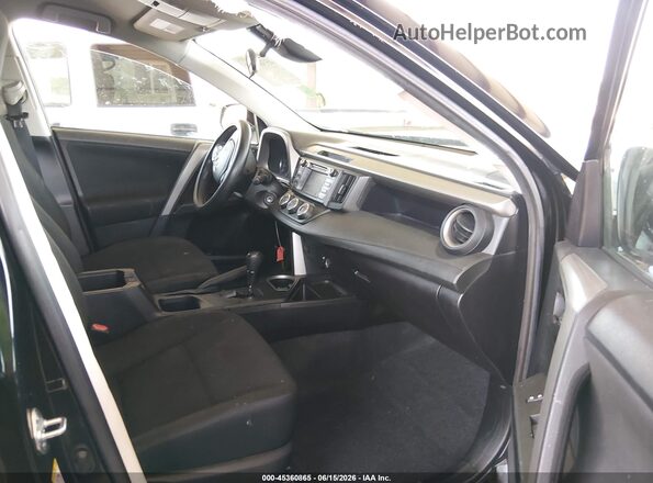 2T3ZFREV7HW382937 2017 TOYOTA RAV4 Black Вид салону спереду
