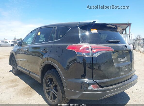2T3ZFREV7HW382937 2017 TOYOTA RAV4 Black Задня ліва чверть
