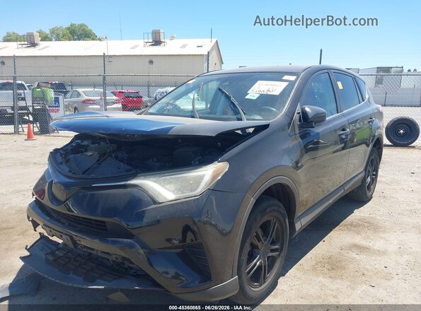 2T3ZFREV7HW382937 2017 TOYOTA RAV4 Black Передня ліва чверть