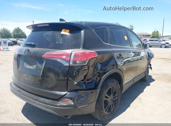 2T3ZFREV7HW382937 2017 TOYOTA RAV4 Black Задня права чверть