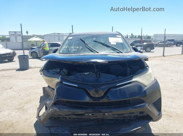 2T3ZFREV7HW382937 2017 TOYOTA RAV4 Black Вид щитка приладів