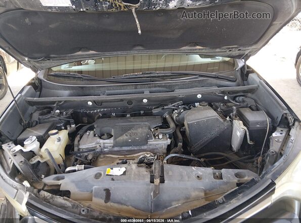 2T3ZFREV7HW382937 2017 TOYOTA RAV4 Black Вид ззаду
