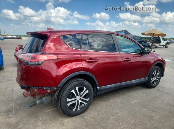 2T3ZFREV7JW446254 2018 TOYOTA RAV4 Red Հետևի աջ