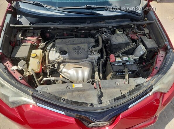 2T3ZFREV7JW446254 2018 TOYOTA RAV4 Red Շարժիչի բաժամունքի տեսք