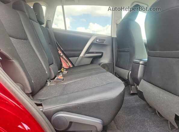 2T3ZFREV7JW446254 2018 TOYOTA RAV4 Red Սալոնի հետևի տեսք