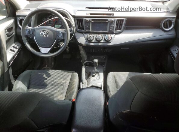 2T3ZFREV8GW254530 2016 TOYOTA RAV4 Красный Вид панели приборов