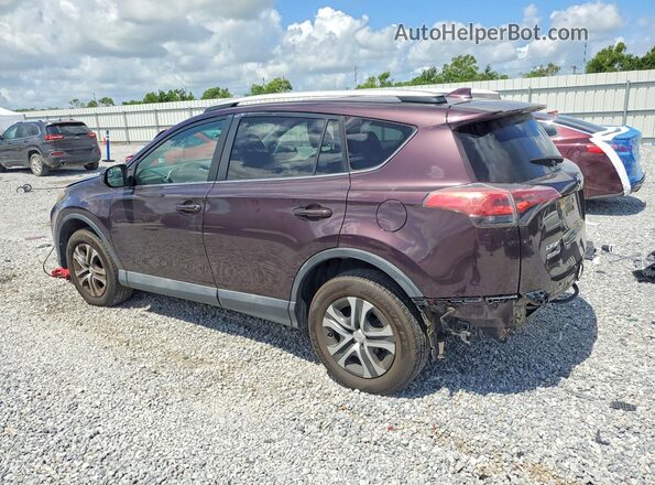 2T3ZFREV8GW268251 2016 TOYOTA RAV4 Purple Rear left