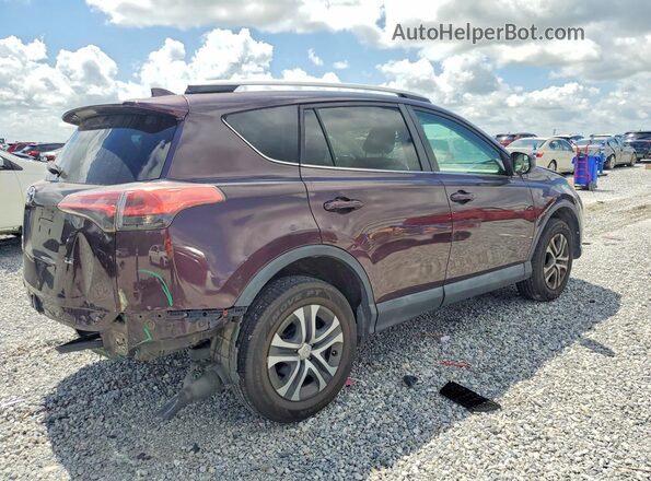 2T3ZFREV8GW268251 2016 TOYOTA RAV4 Purple Rear right