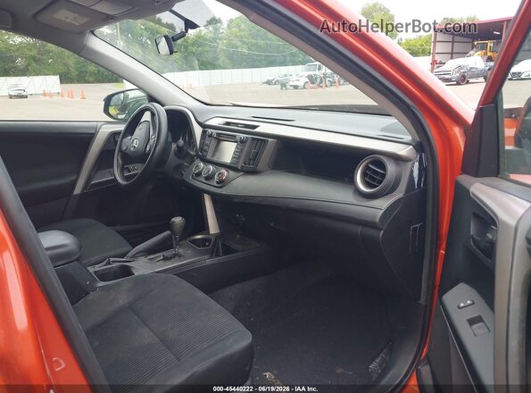 2T3ZFREV8GW292694 2016 TOYOTA RAV4 Orange Front interior view