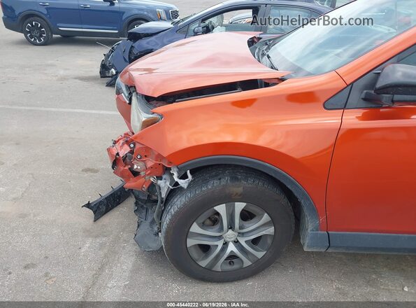 2T3ZFREV8GW292694 2016 TOYOTA RAV4 Orange 