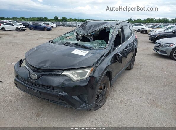 2T3ZFREV8HW381814 2017 TOYOTA RAV4 Black წინა მარცხენა ხედი სამი მეოთხედიდან